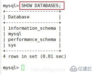 mysql数据库常用命令的含义(mysql列出所有数据库的命令是什么)